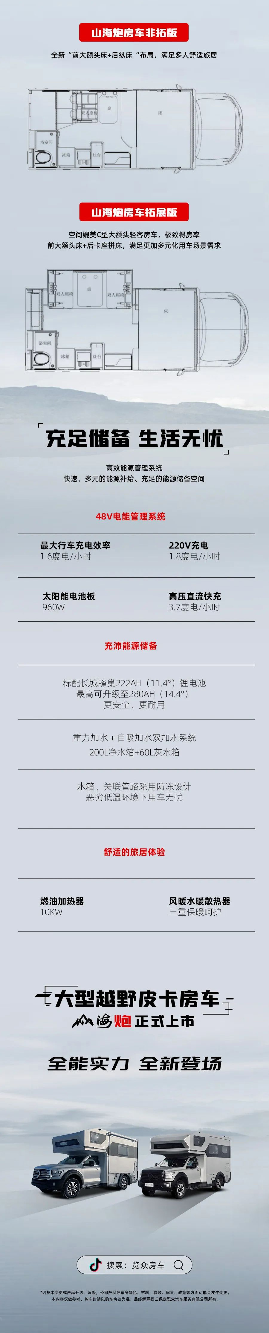 55.8 萬起，山海炮房車正式上市！